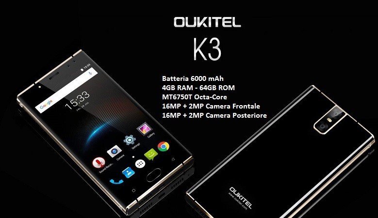 Oukitel K3 4G Phablet